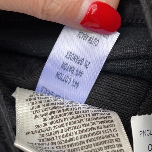 NWT CofH Olivia high rise slim ankle suede pants - Picture 4 of 4